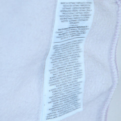 Womens UK Size XL Nike White Pullover Hoodie