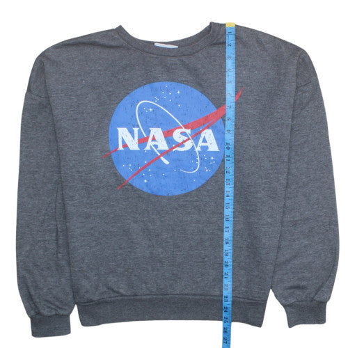 Womens UK Size L Primark Grey Pullover Sweatshirt