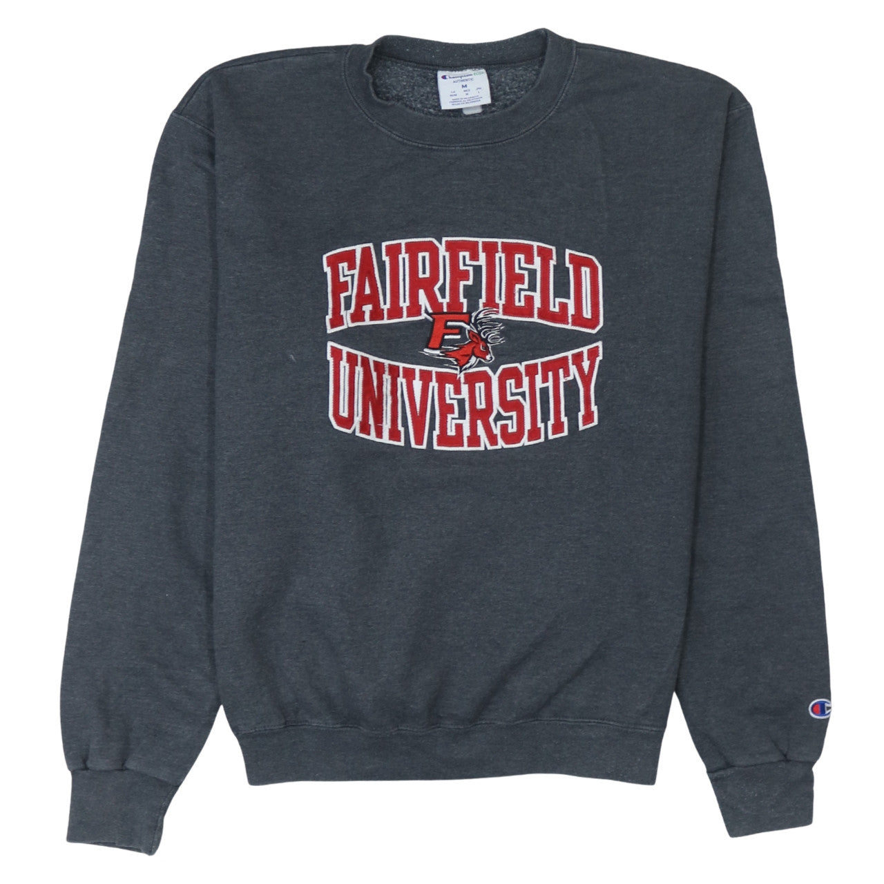 Womens UK Size M Champion Grey Pullover Sweatshirt