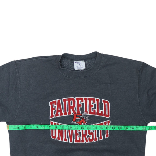 Womens UK Size M Champion Grey Pullover Sweatshirt
