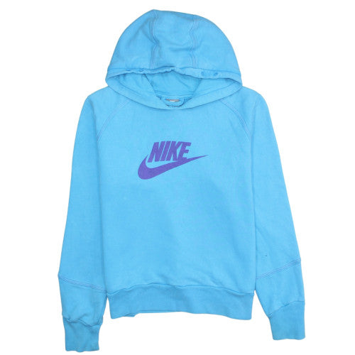 Womens UK Size XL Nike Blue Pullover Hoodie