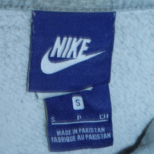 Mens UK Size S Nike Grey Pullover Hoodie