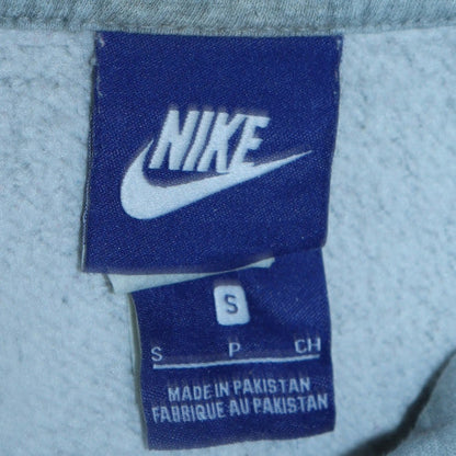 Mens UK Size S Nike Grey Pullover Hoodie