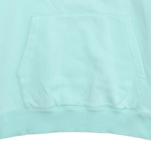 Womens UK Size S Champion Blue Pullover Hoodie