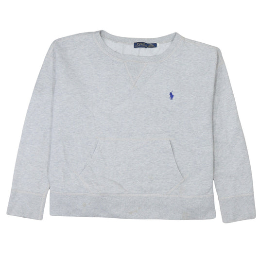 Womens UK Size S Nike Grey Pullover Sweatshirt