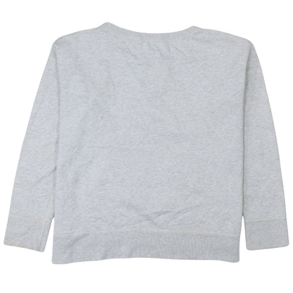 Womens UK Size S Nike Grey Pullover Sweatshirt