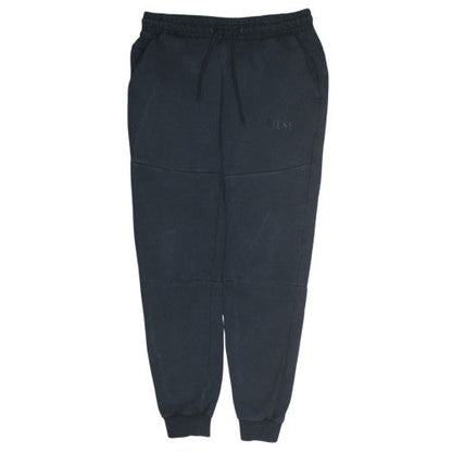 Mens UK Size S Diesel Regular Fit Jogger Black Trousers