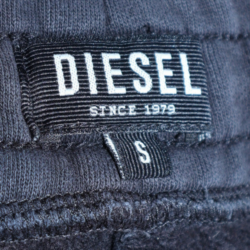 Mens UK Size S Diesel Regular Fit Jogger Black Trousers
