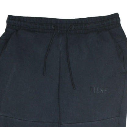 Mens UK Size S Diesel Regular Fit Jogger Black Trousers