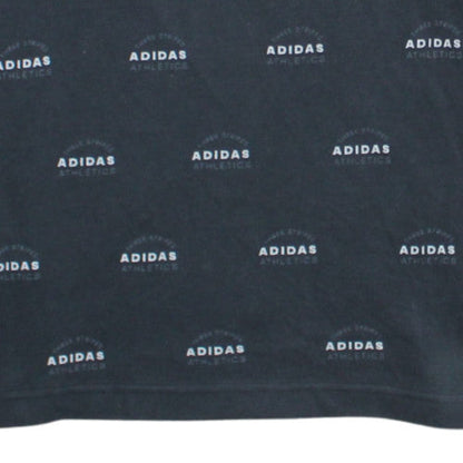 Mens UK Size M adidas Black Pullover Sweatshirt