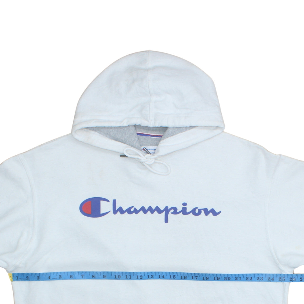 Mens UK Size XL Champion White Pullover Hoodie