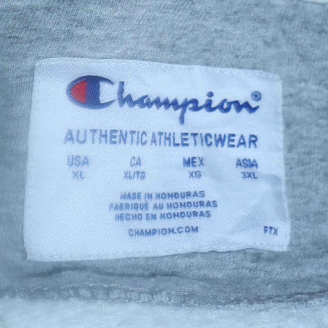 Mens UK Size XL Champion White Pullover Hoodie