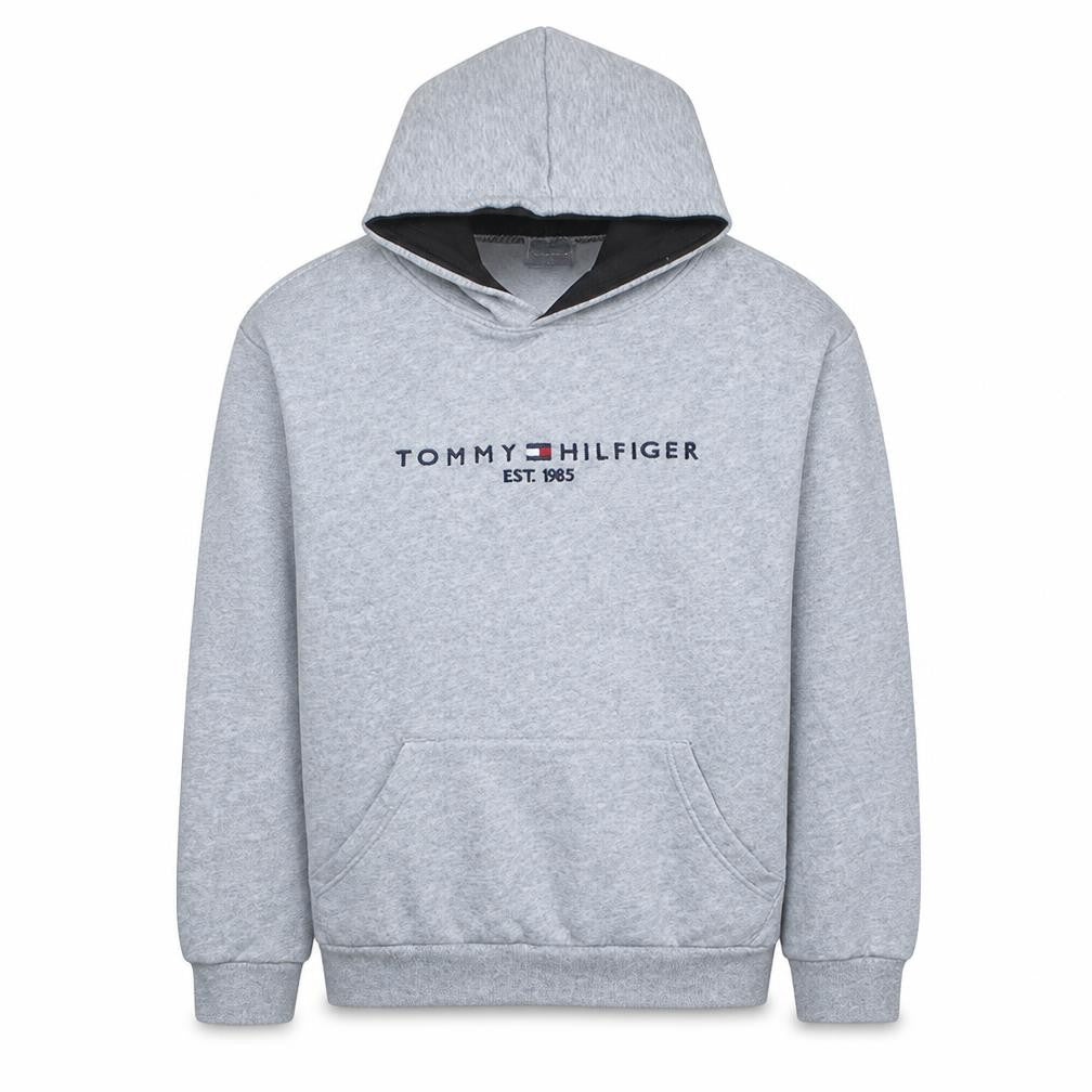 Mens UK Size XL Tommy Hilfiger Grey Pullover Hoodie