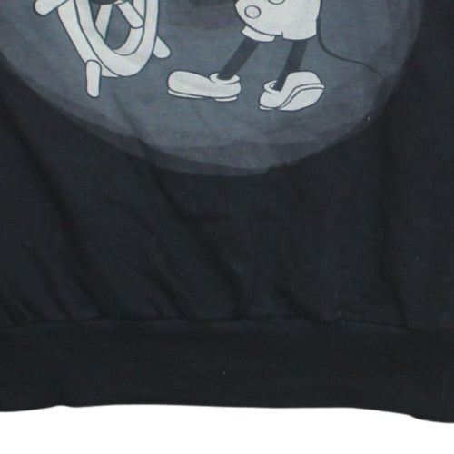 Womens UK Size L Disney Black Pullover Sweatshirt