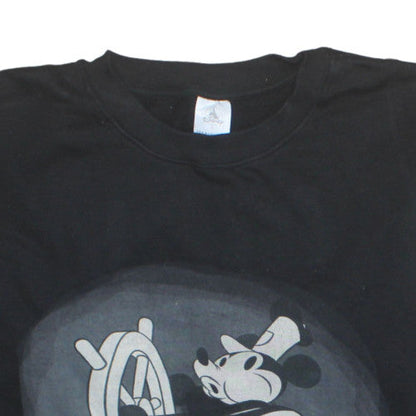 Womens UK Size L Disney Black Pullover Sweatshirt