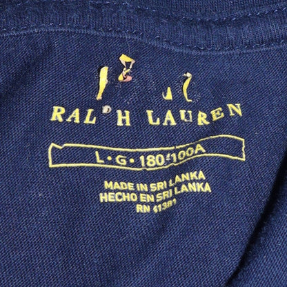 Mens UK Size L Ralph Lauren Blue  T-Shirt