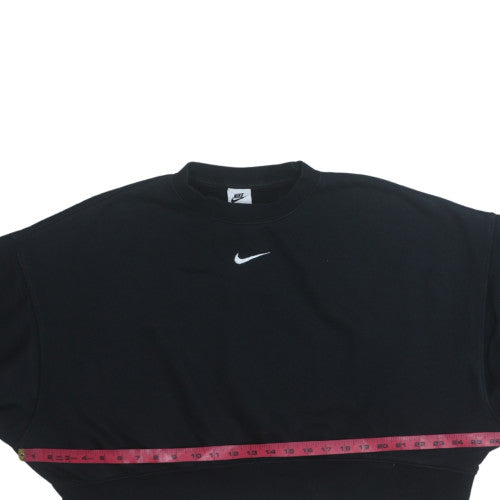 Womens UK Size S Nike Black Pullover Sweatshirt