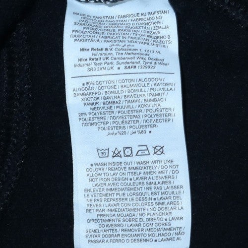 Womens UK Size S Nike Black Pullover Sweatshirt