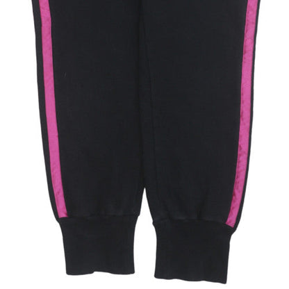Womens UK Size 12 adidas Regular Fit Jogger Black Trousers