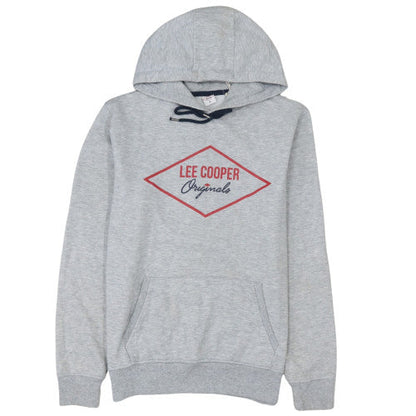 Womens UK Size M Lee Cooper Grey Pullover Hoodie