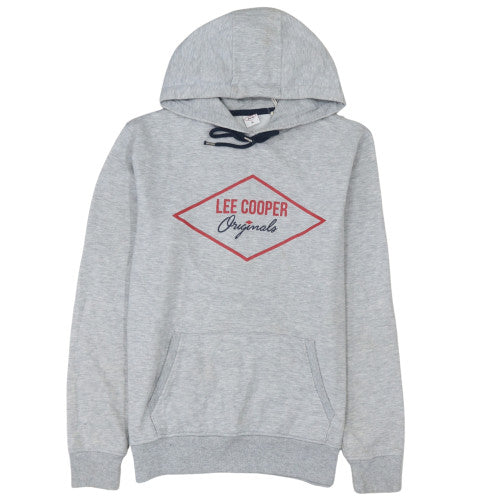 Womens UK Size M Lee Cooper Grey Pullover Hoodie