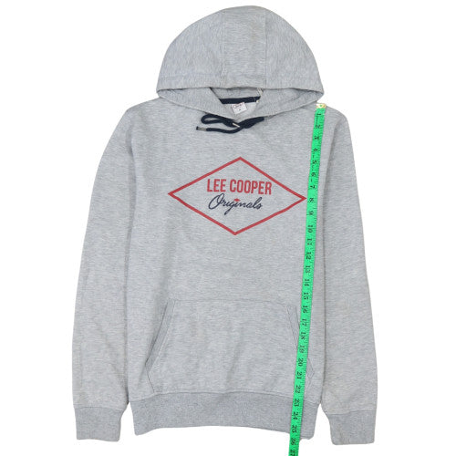 Womens UK Size M Lee Cooper Grey Pullover Hoodie