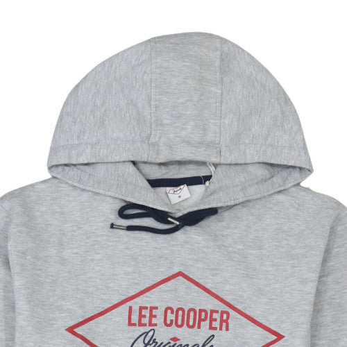 Womens UK Size M Lee Cooper Grey Pullover Hoodie