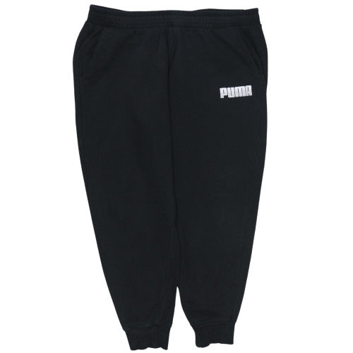 Womens UK Size 2XL PUMA Regular Fit Jogger Black Trousers