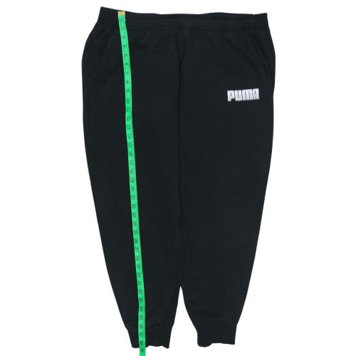 Womens UK Size 2XL PUMA Regular Fit Jogger Black Trousers