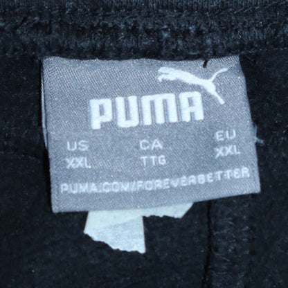 Womens UK Size 2XL PUMA Regular Fit Jogger Black Trousers