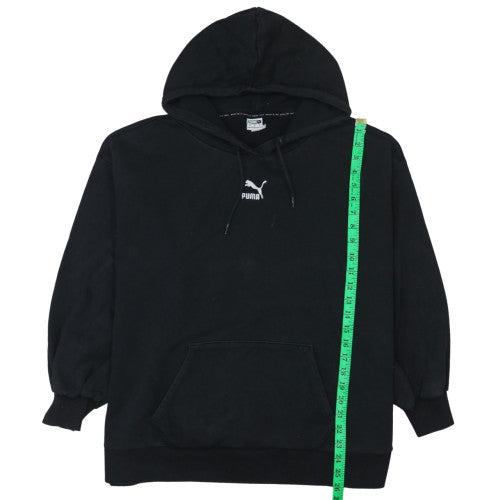 Womens UK Size M PUMA Black Pullover Hoodie