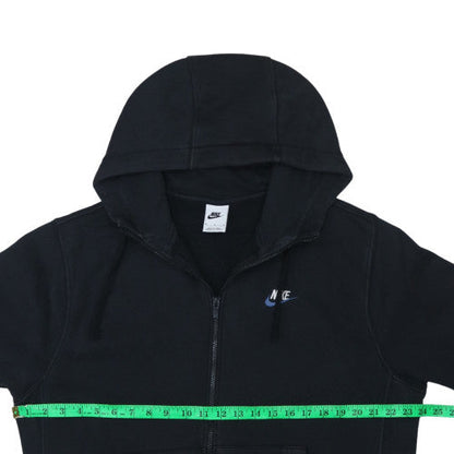 Mens UK Size M Nike Black Full Zip Hoodie