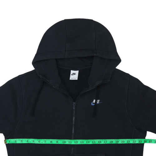 Mens UK Size M Nike Black Full Zip Hoodie