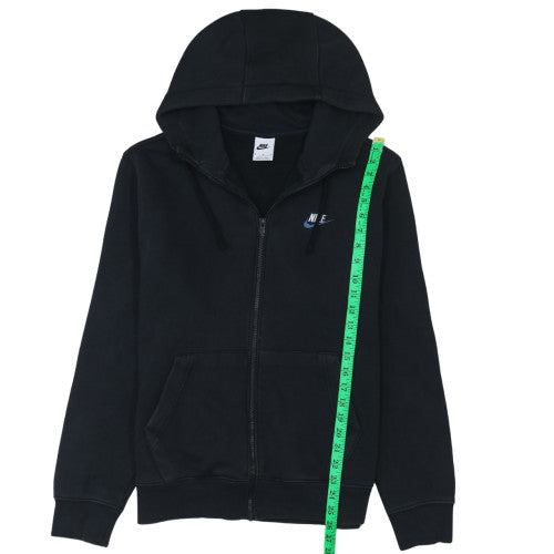 Mens UK Size M Nike Black Full Zip Hoodie