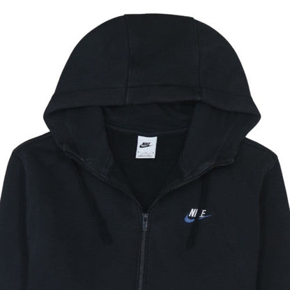 Mens UK Size M Nike Black Full Zip Hoodie