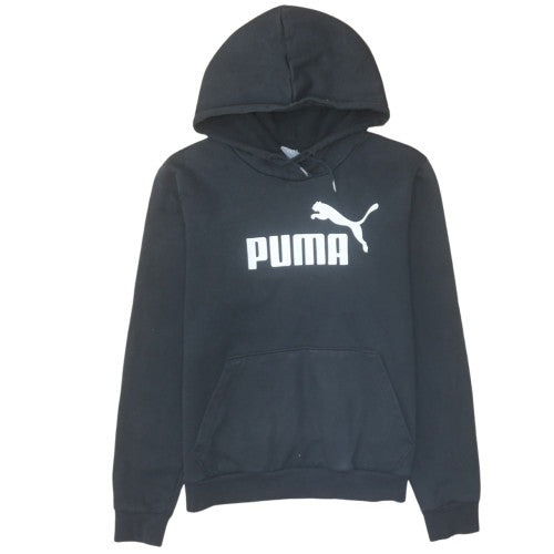 Womens UK Size L PUMA Black Pullover Hoodie