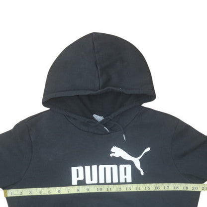 Womens UK Size L PUMA Black Pullover Hoodie