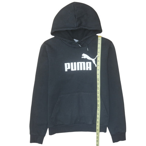 Womens UK Size L PUMA Black Pullover Hoodie