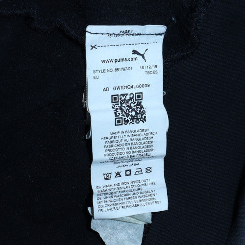 Womens UK Size L PUMA Black Pullover Hoodie