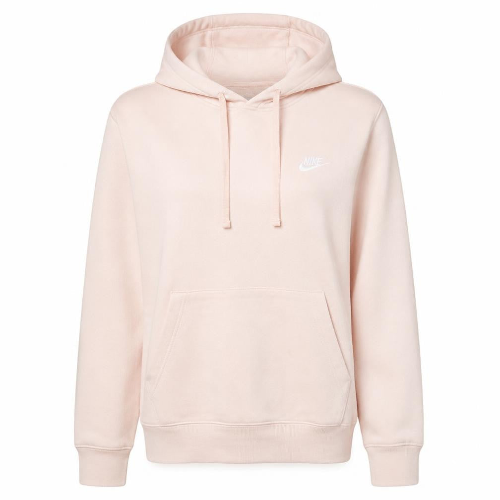 Womens UK Size S Nike Pink Pullover Hoodie