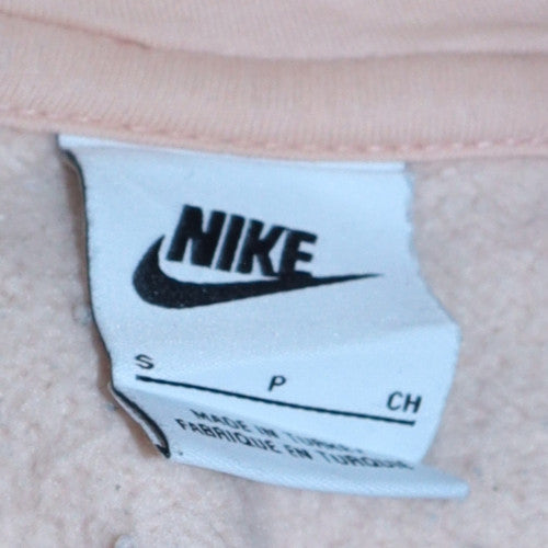 Womens UK Size S Nike Pink Pullover Hoodie