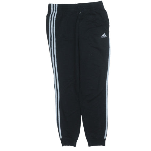 Mens UK Size M adidas Regular Fit Jogger Black Trousers