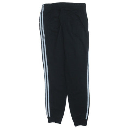 Mens UK Size M adidas Regular Fit Jogger Black Trousers