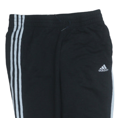 Mens UK Size M adidas Regular Fit Jogger Black Trousers