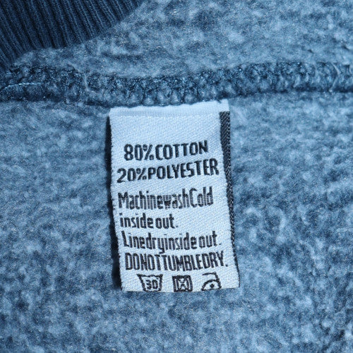 Womens UK Size S Superdry Blue Pullover Hoodie