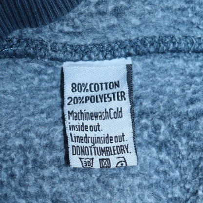 Womens UK Size S Superdry Blue Pullover Hoodie