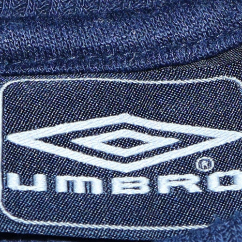 Mens UK Size L Umbro Blue Pullover Sweatshirt