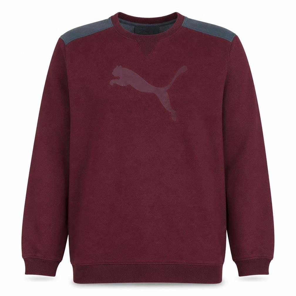 Mens UK Size 2XL PUMA Red Pullover Sweatshirt