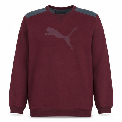 Mens UK Size 2XL PUMA Red Pullover Sweatshirt