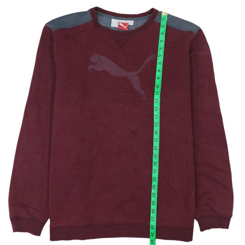 Mens UK Size 2XL PUMA Red Pullover Sweatshirt